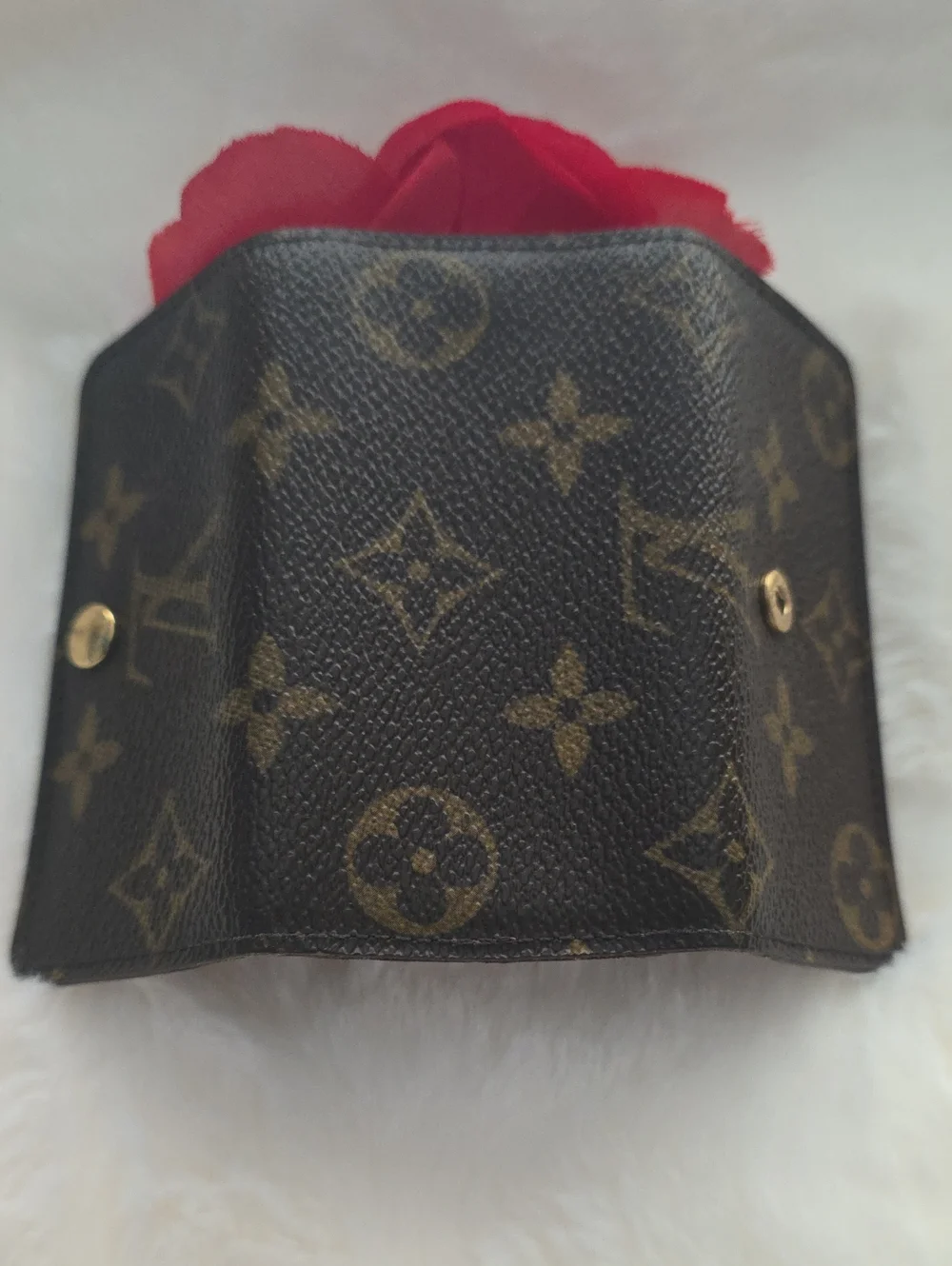 Preloved Louis Vuitton Monogram 4 Keyholder 100%Authentic